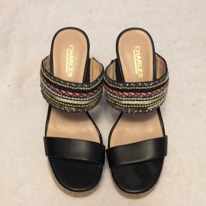 Charles David wedge slides
